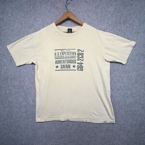 Vintage GAP Faded Adventurous Safari‎ Shirt M Army Military Outback Made In USA